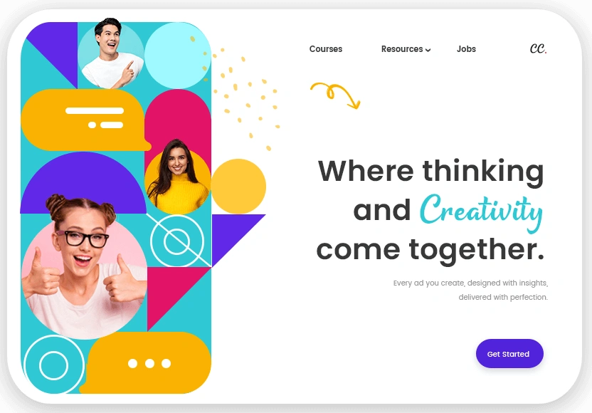 creative concept graphic design course